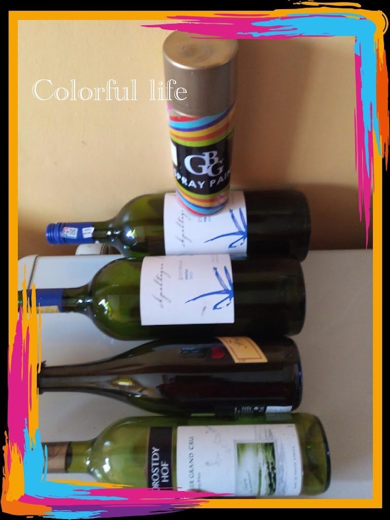 diy wine bottle decor