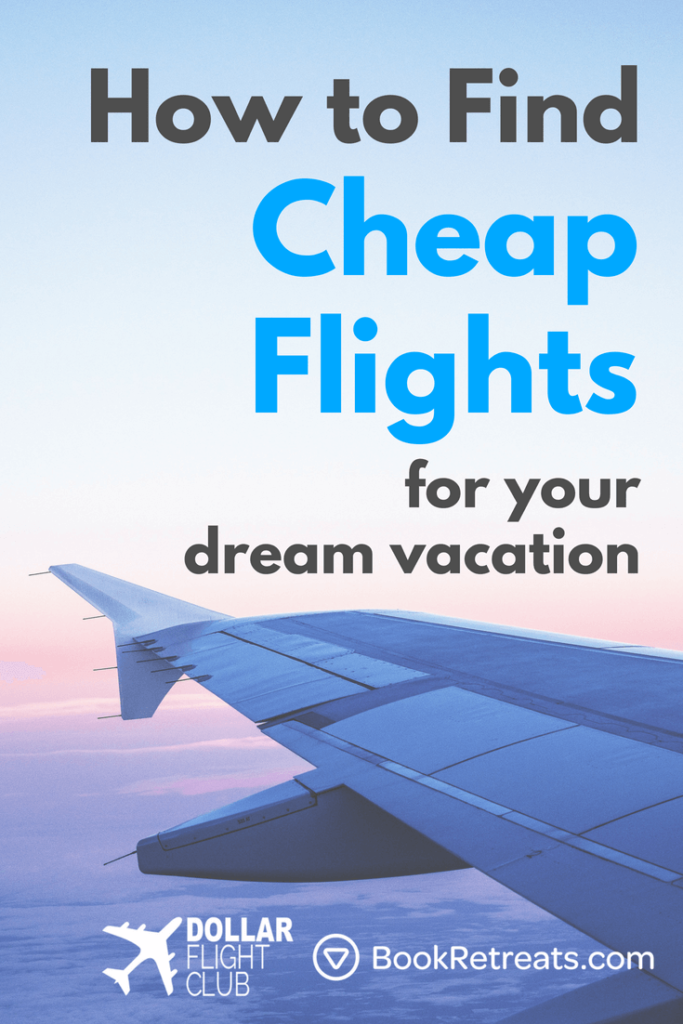 How to find cheap flights.