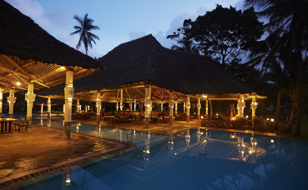 All inclusive hotel in Diani.
Neptune Paradise Beach Resort & Spa