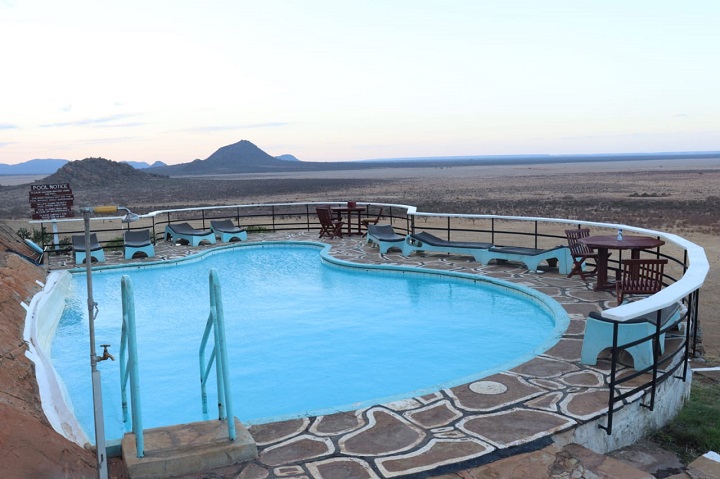 Voi safari Lodge in Tsavo East National Park