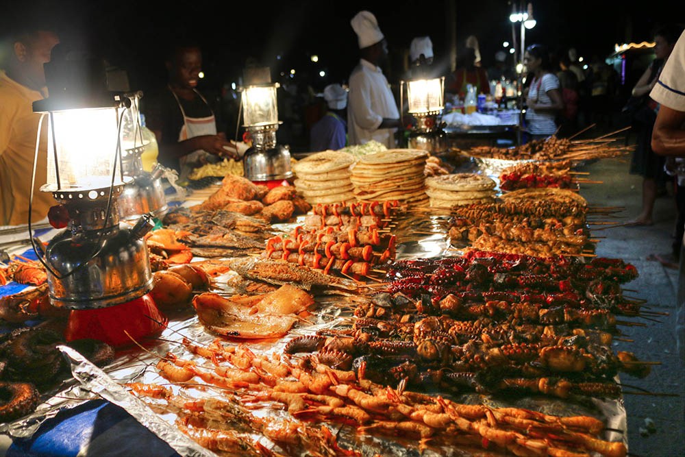 The perfect itinerary for a trip to Zanzibar Island
Forodhani street Market