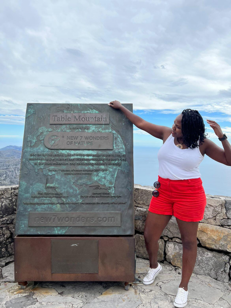 Table Mountain is one for the new seven wonders of Nature