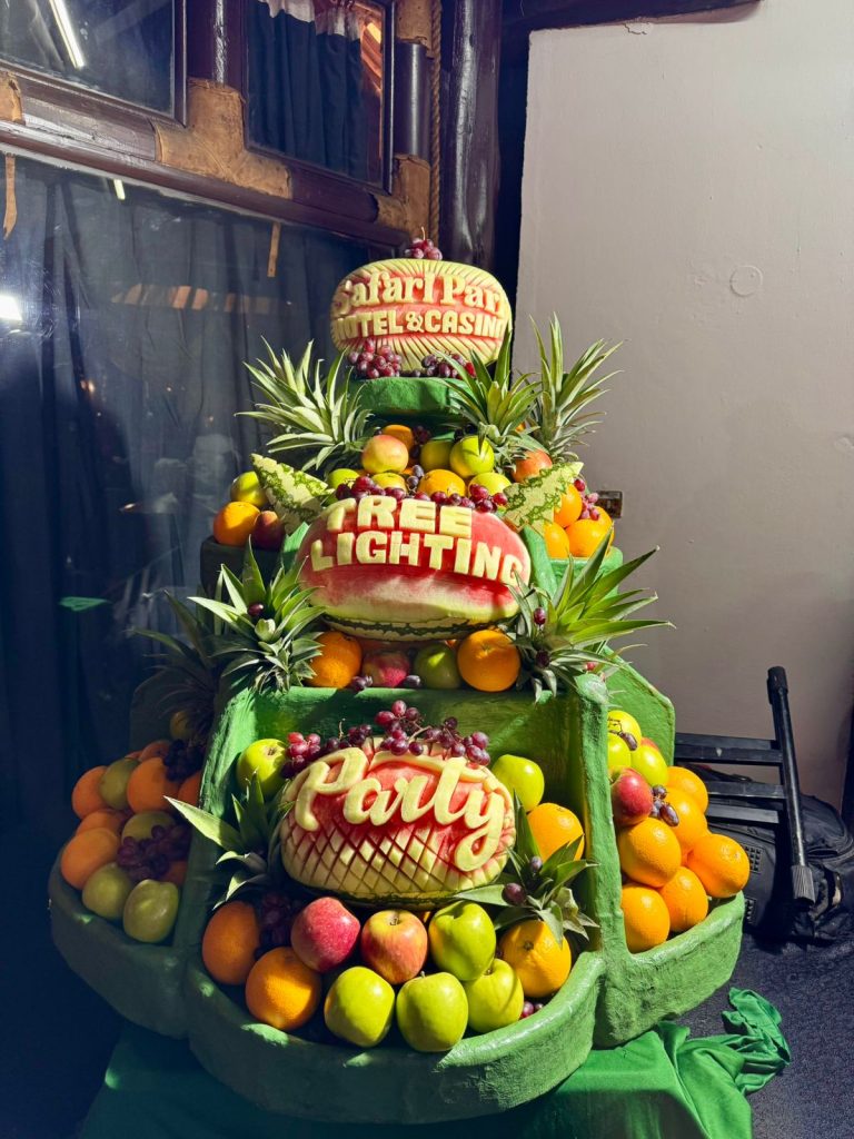 Safari Park Hotel & Casino. Christmas Lighting Party